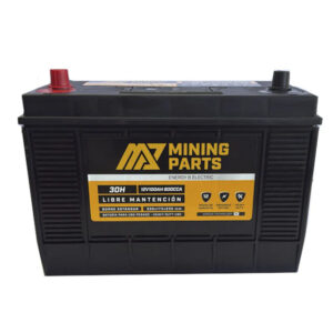 Batería Mining Parts 100Ah 12V 800 CCA con instalación técnica a domicilio en Santiago.