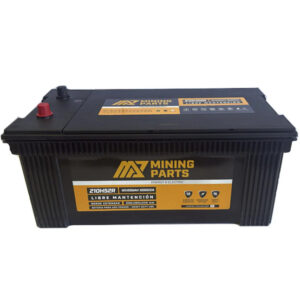 Batería Mining Parts de 150Ah y 1000 CCA para grupos electrógenos y maquinaria pesada.